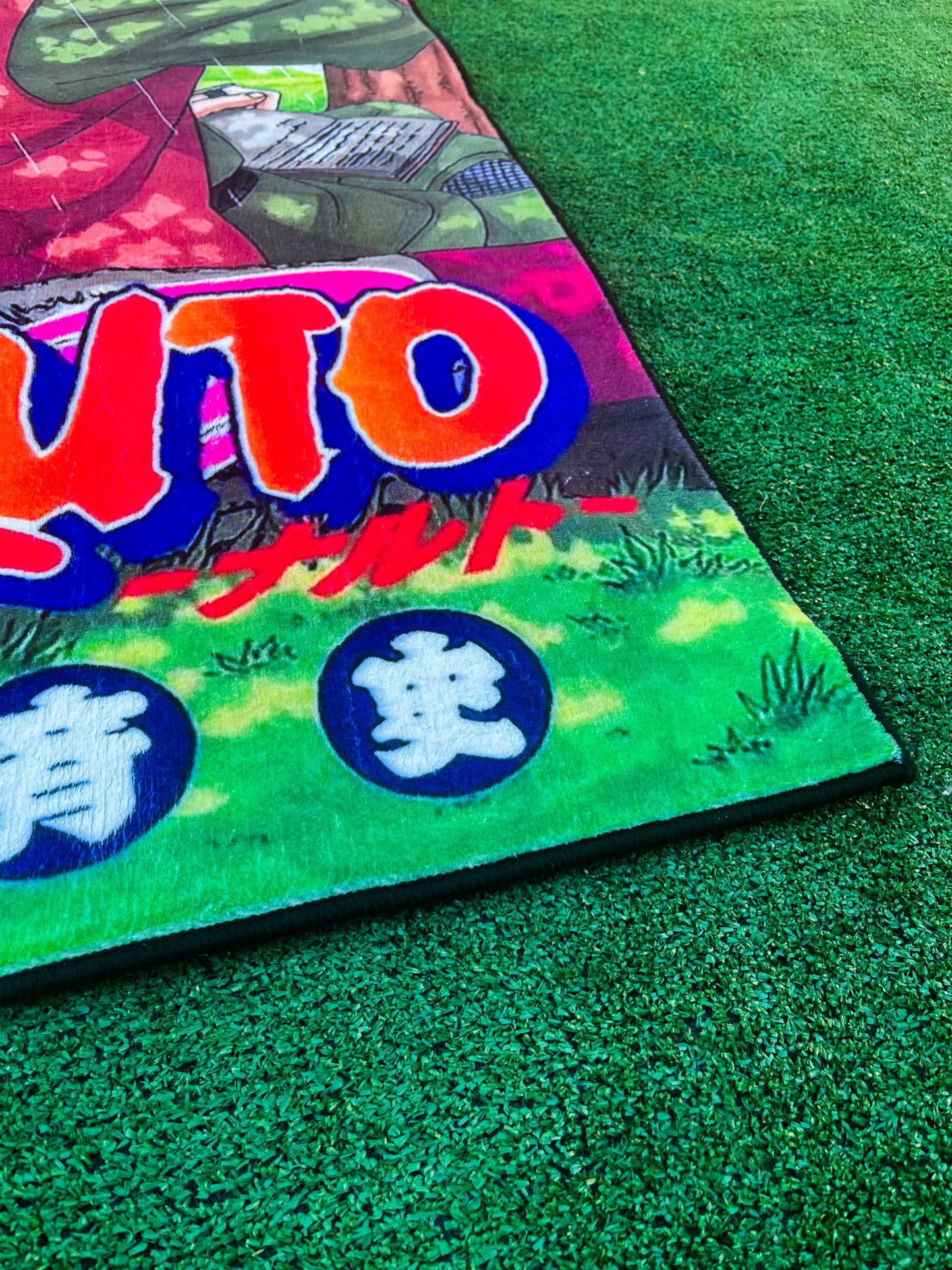 Naruto x Jiraya Manga Cover Rug