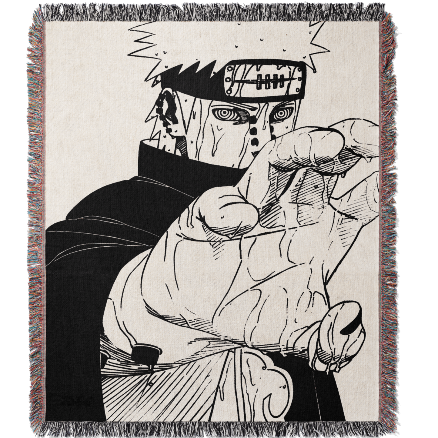 Shinobi 5 Custom Woven Blanket Tapestry