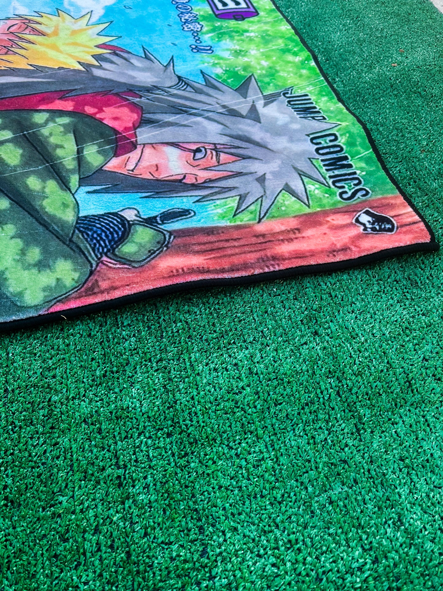 Naruto x Jiraya Manga Cover Rug
