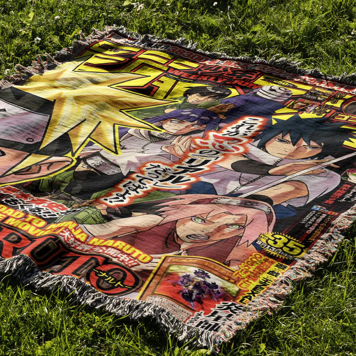 Shinobi 5 Custom Woven Blanket Tapestry