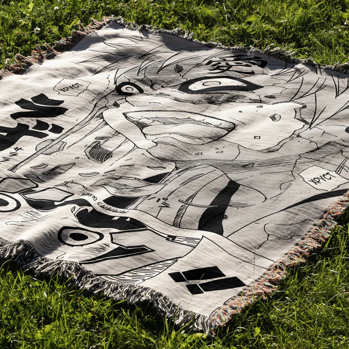Shinobi 6 Custom Woven Blanket Tapestry