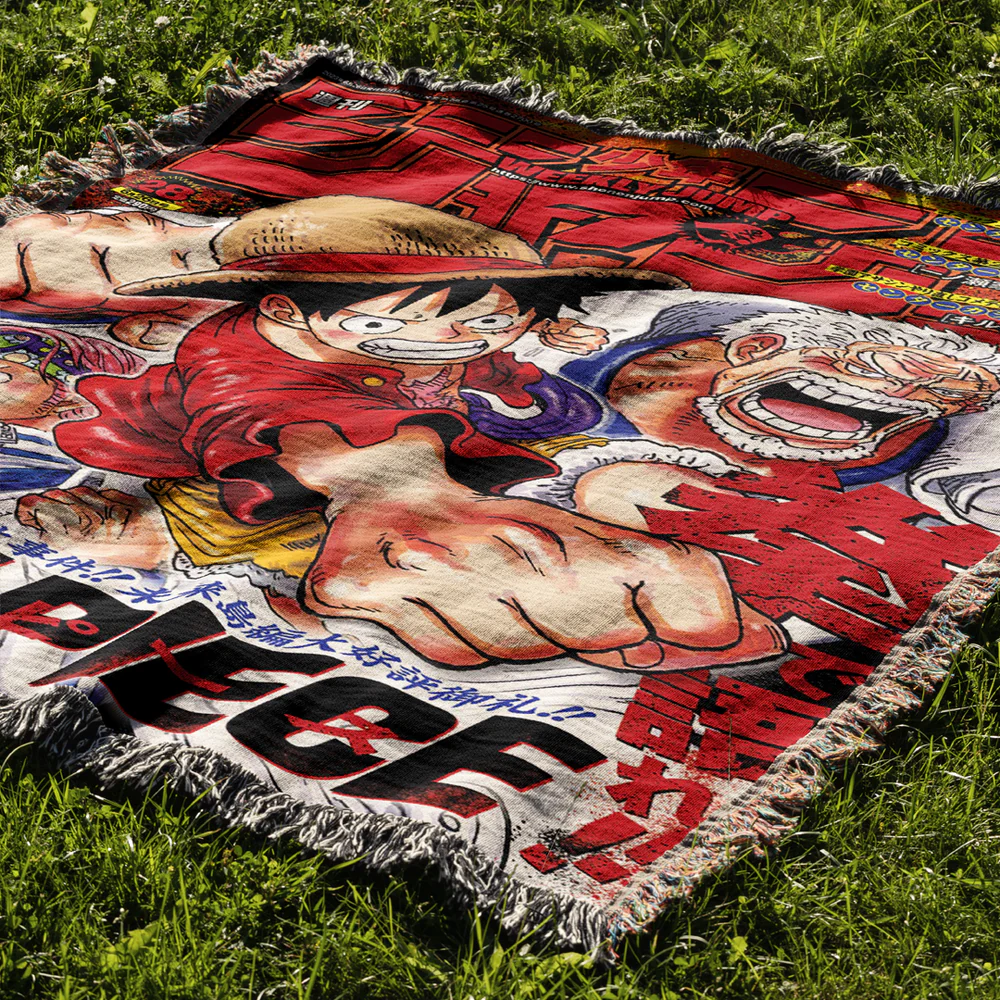 Pirate 4 Custom Woven Blanket Anime Tapestry