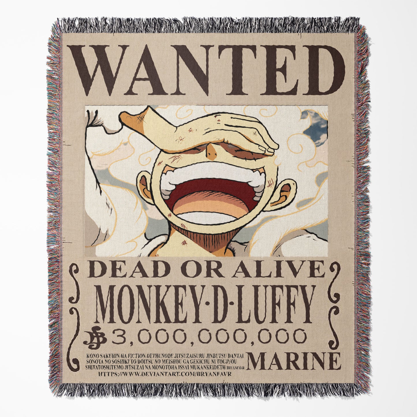 Most Wanted Custom Woven Blanket Tapestry