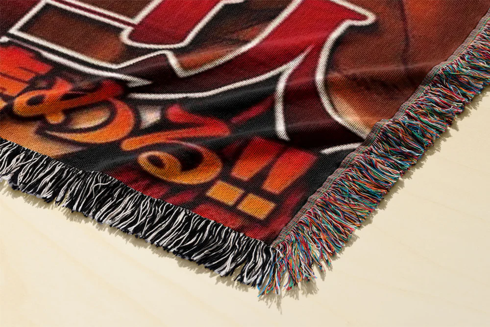Titan 2 Custom Woven Blanket Tapestry