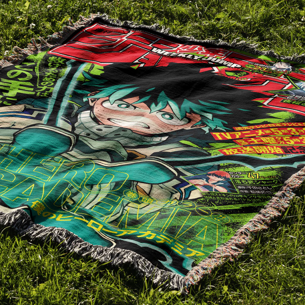 Academia Custom Woven Blanket Tapestry