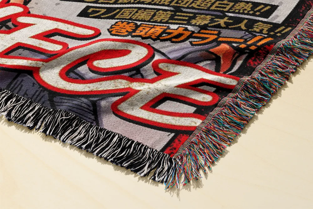 Pirate 4 Custom Woven Blanket Tapestry