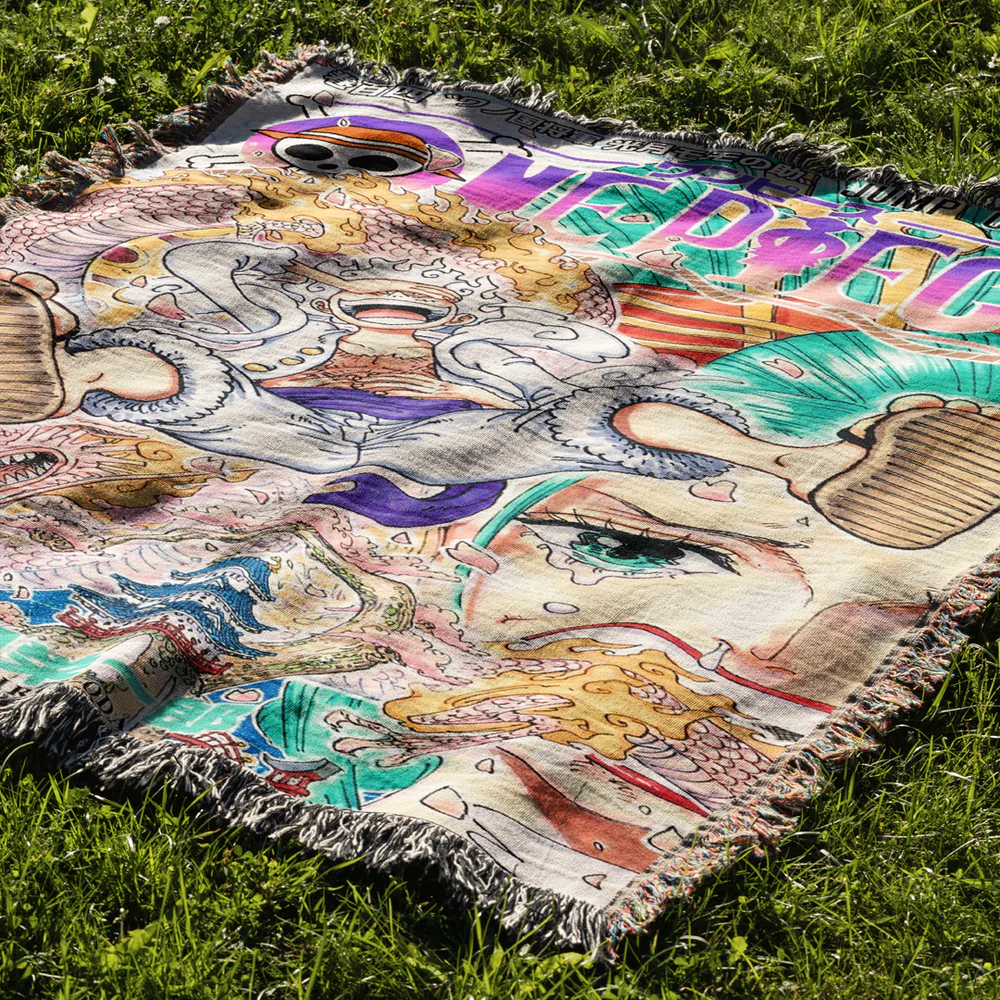 Pirate 2 Custom Woven Blanket Tapestry