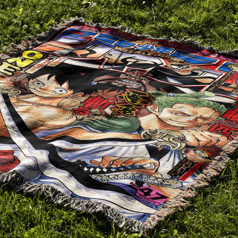Pirate 4 Custom Woven Blanket Tapestry