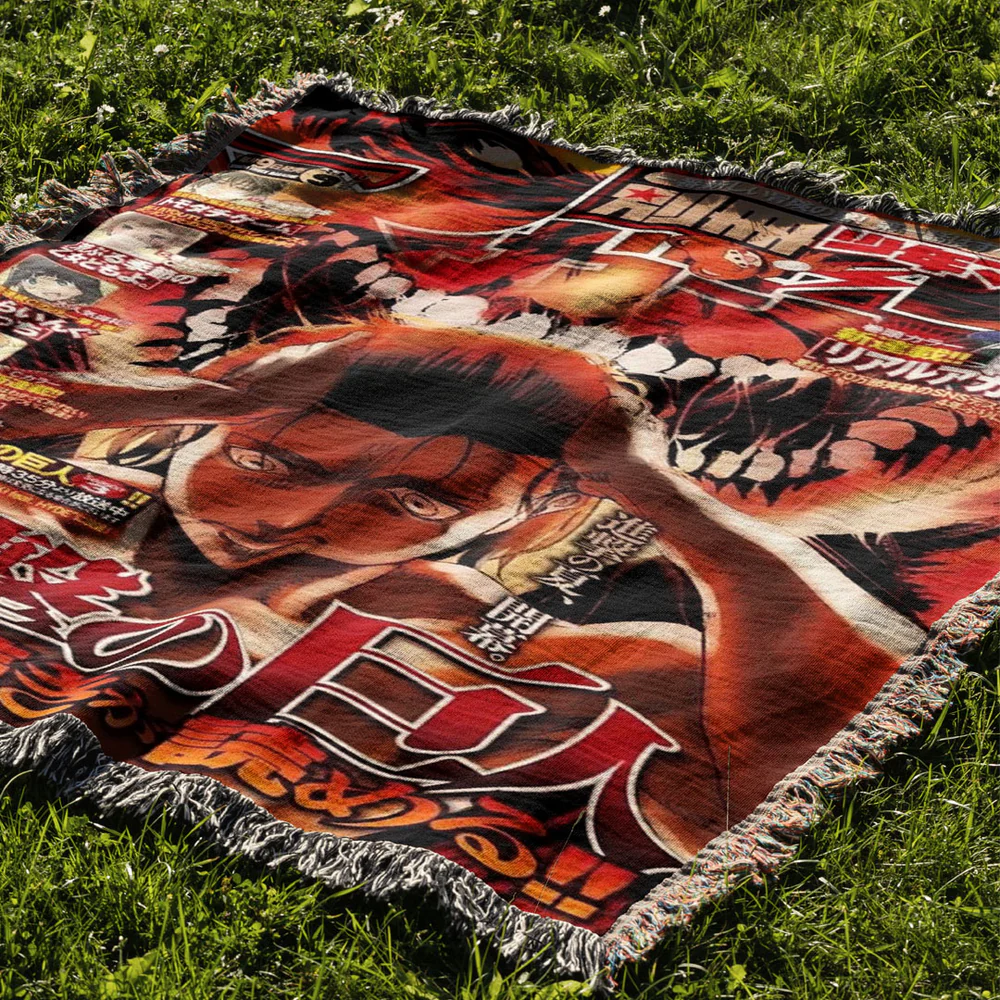 Titan 2 Custom Woven Blanket Tapestry