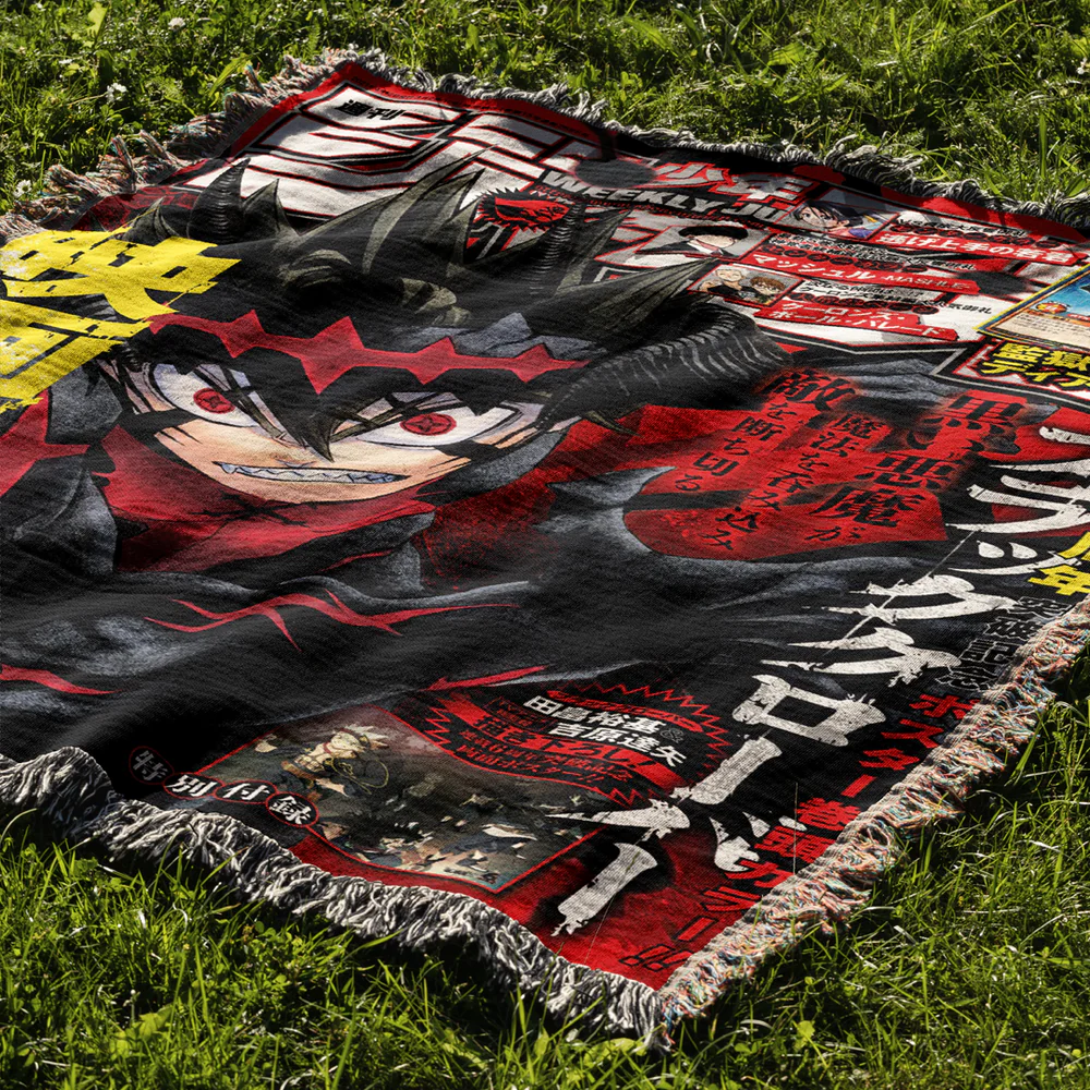 Clover Custom Woven Blanket Tapestry