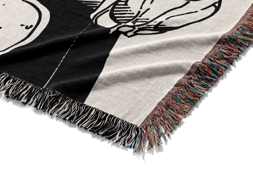 Pain Woven Blanket Tapestry
