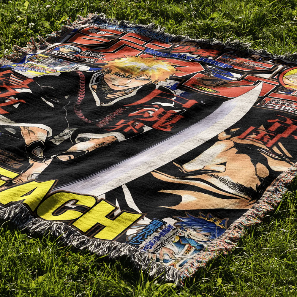 Bankai 2 Woven Blanket Tapestry