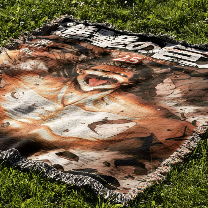 Titan 2 Woven Blanket Tapestry