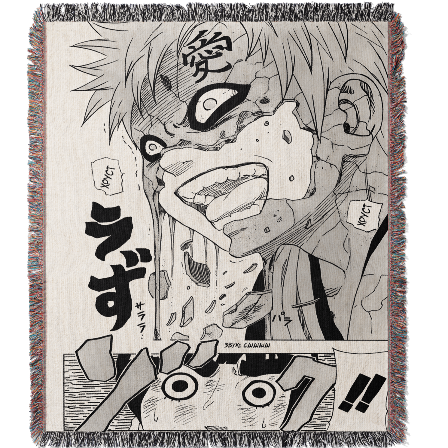 Shinobi 7 Custom Woven Blanket Tapestry