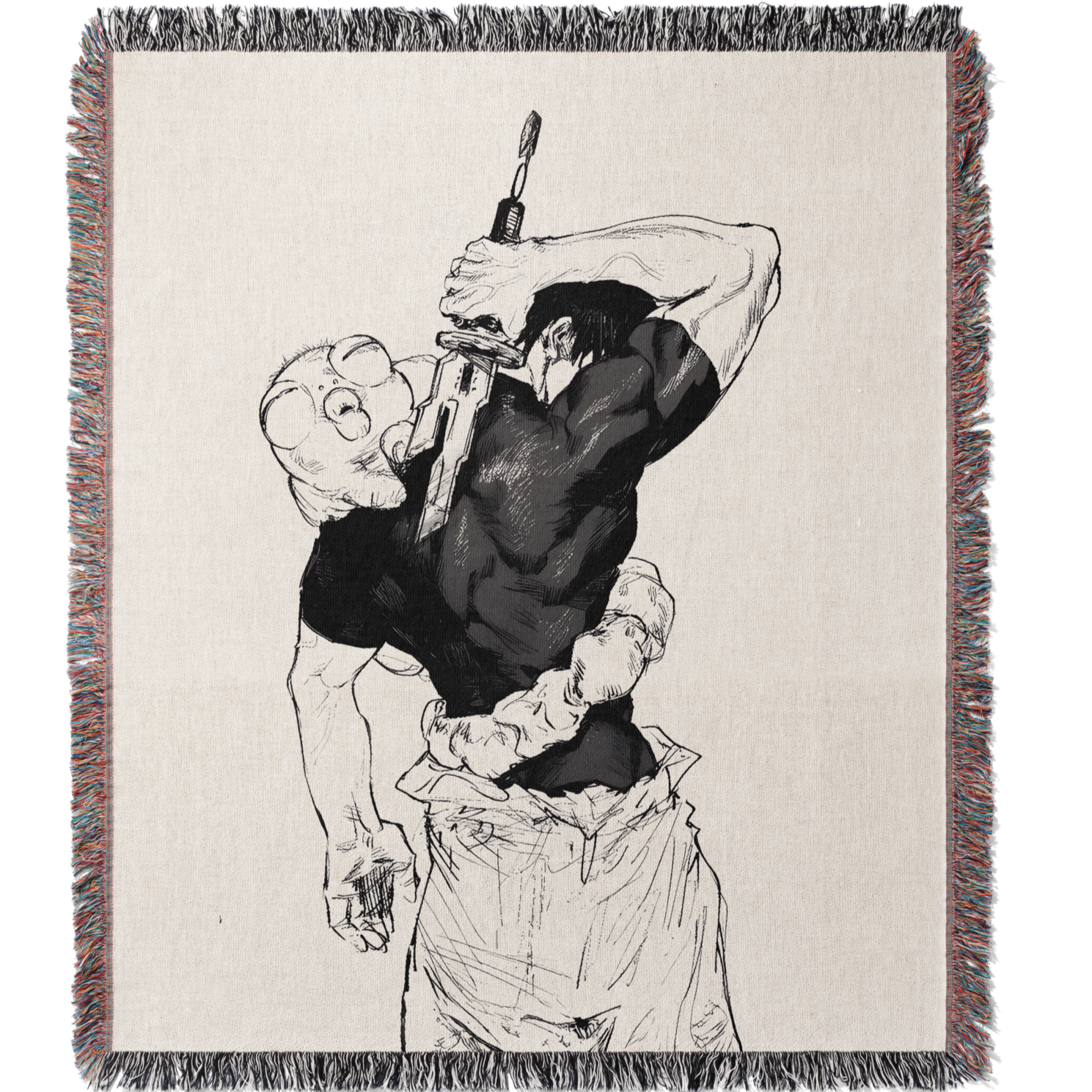 Cursed 8 Custom Woven Blanket Tapestry