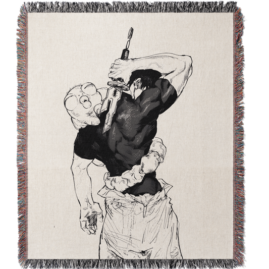 Cursed 8 Custom Woven Blanket Tapestry