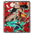 Chainsaw 3 Custom Woven Blanket Tapestry