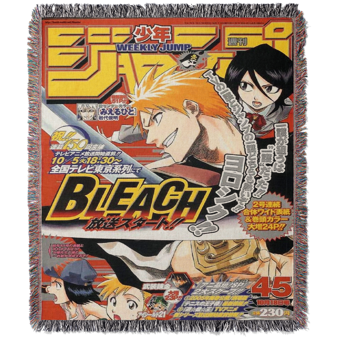 Bankai 4 Custom Woven Blanket Tapestry