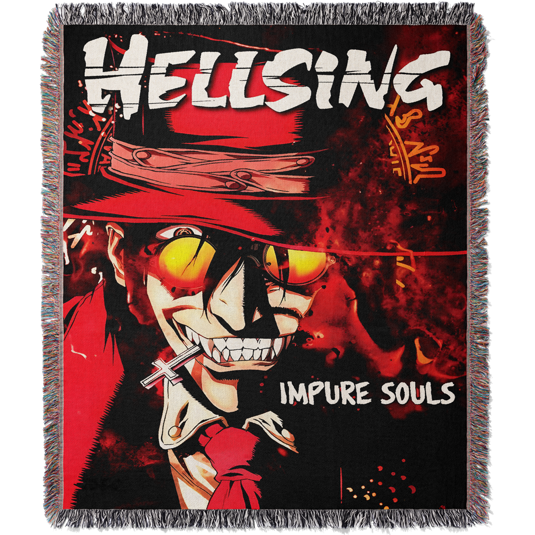 Vampire Custom Woven Blanket Tapestry