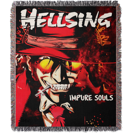 Vampire Custom Woven Blanket Tapestry