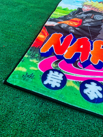 Naruto x Jiraya Manga Cover Rug
