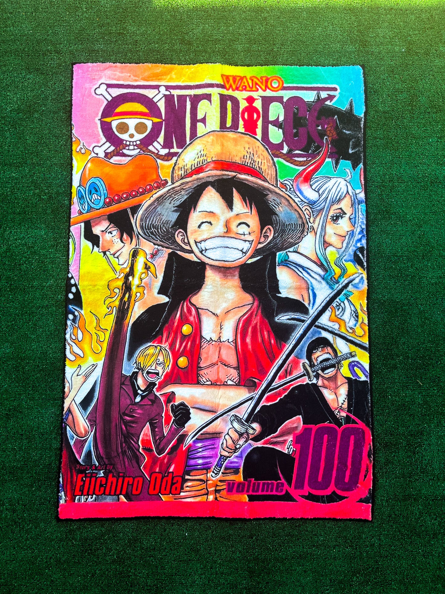 Wano One Piece Manga Cover