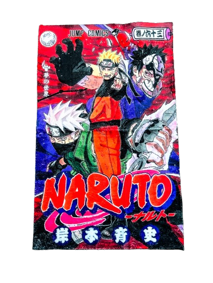 Naruto Manga Cover Rug