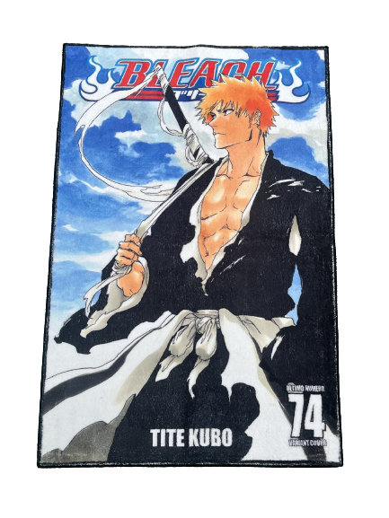 Bleach Ichigo Manga Cover Rug