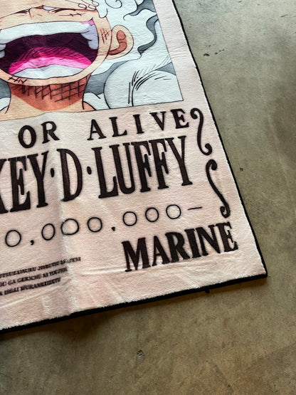 Luffy Gear 5 Wanted Rug