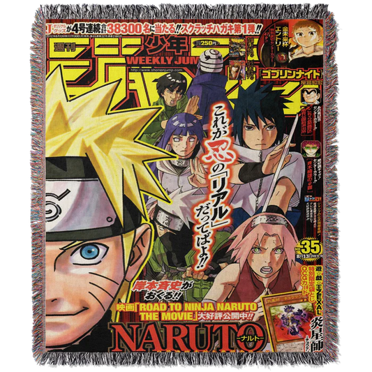 Shinobi  5 Custom Woven Blanket Tapestry
