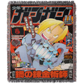 Fullmetal Alchemist anime tapestry - hand-woven 50x60 in anime wall hanging & wall decor