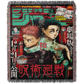 Jujutsu Kaisen anime tapestry - hand-woven 50x60 in anime wall hanging & wall decor