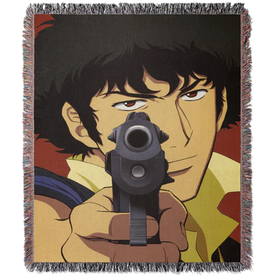 Cowboy 1  Woven Blanket Tapestry