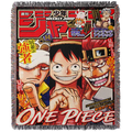 One Piece anime tapestry - hand-woven 50x60 in anime wall hanging & wall decor