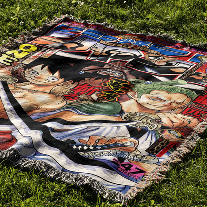 Pirate 4 Custom Woven Blanket Tapestry