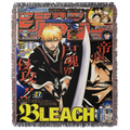 Bleach Bankai anime tapestry - hand-woven 50x60 in anime wall hanging & wall decor