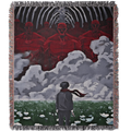 Attack on Titan anime tapestry - hand-woven 50x60 in anime wall hanging & wall decor