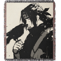 Naruto Rogue Shinobi anime tapestry - hand-woven 50x60 in anime wall hanging & wall decor