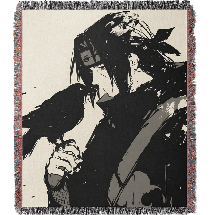 Rogue Shinobi Woven Blanket Tapestry