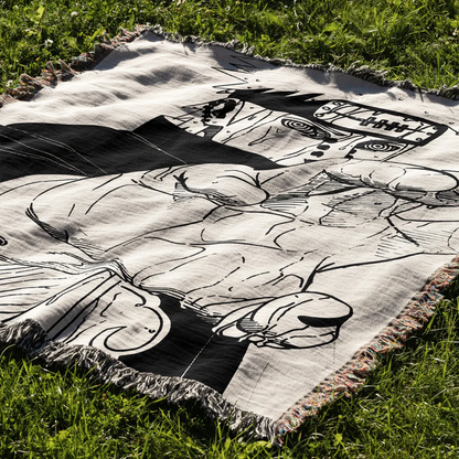 Pain Woven Blanket Tapestry